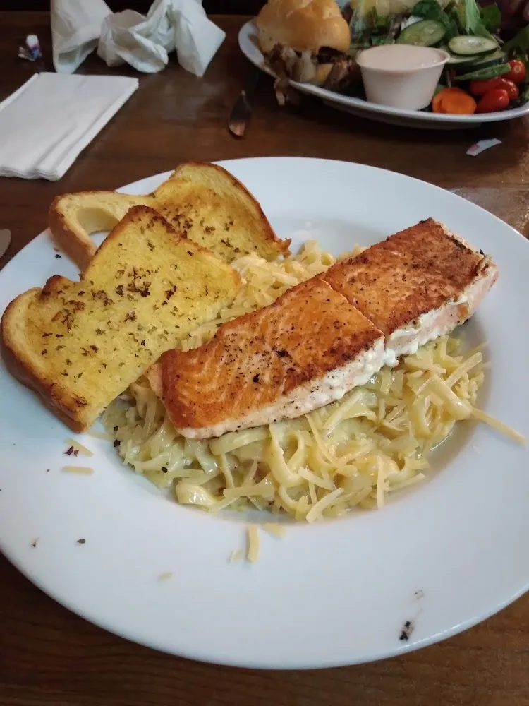 Alfredo with Salmon