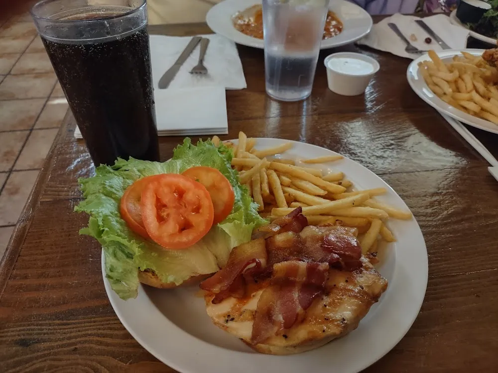 Chicken blt Sandwich & Fries