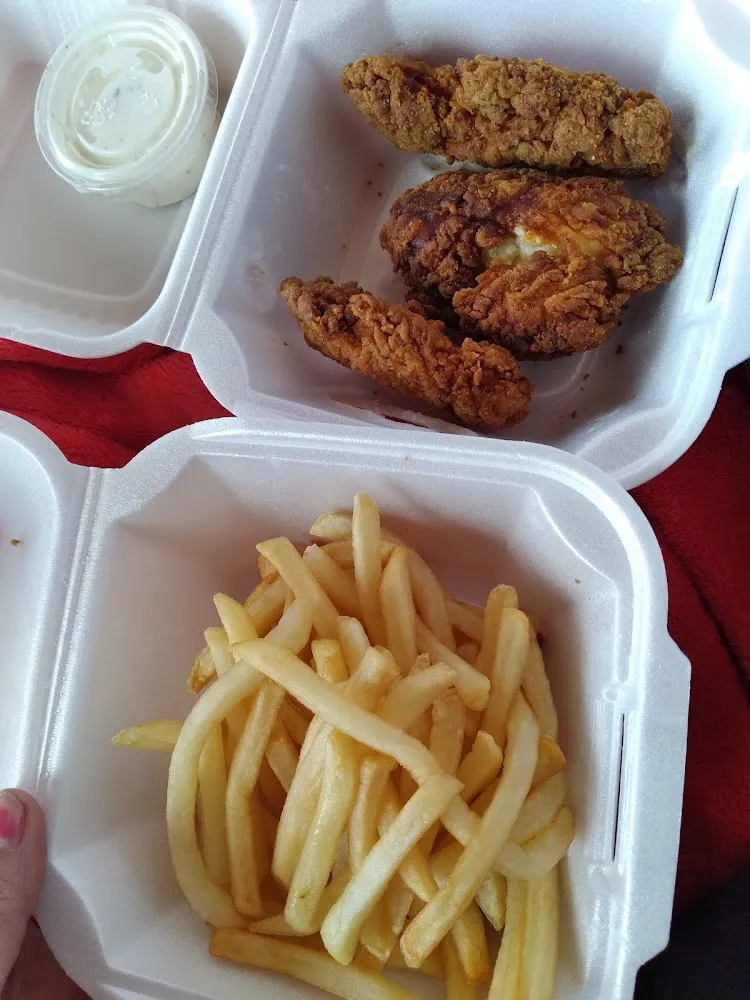 Chicken Strips and Fries